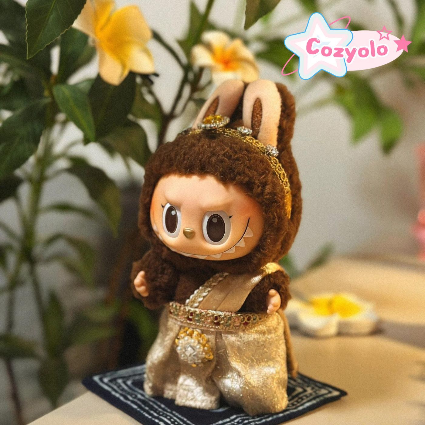 Authentic Pop Mart Labubu Good Luck To You Vinyl Plush Doll Thailand Exclusive