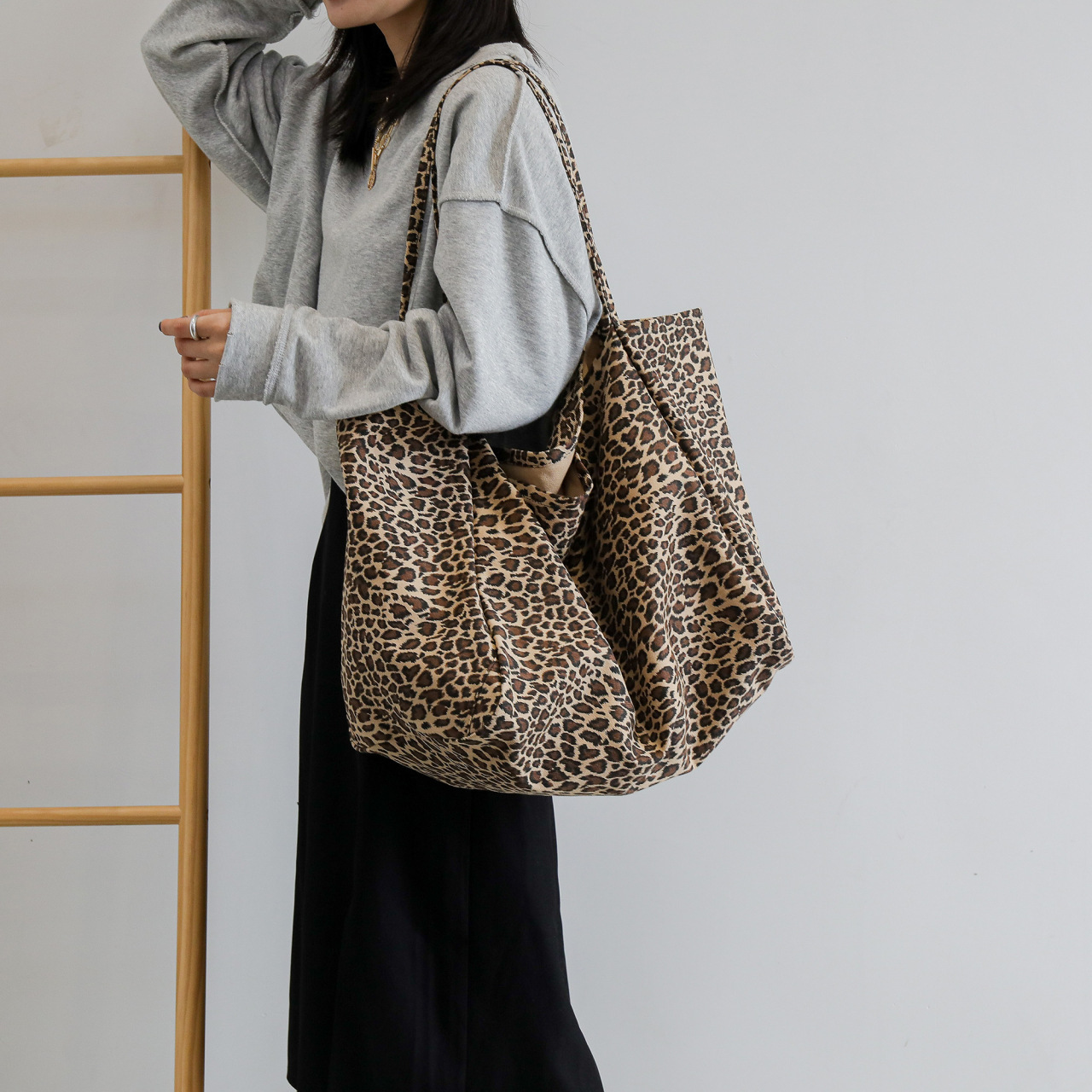 Sac Cabas Léopard