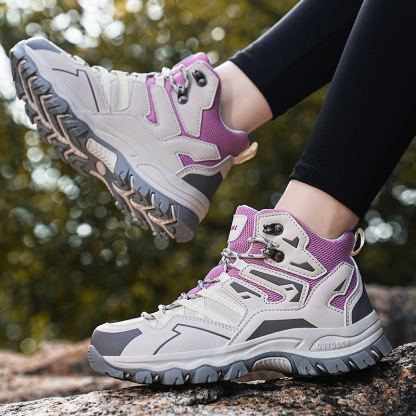 Chaussures De Randonnée Respirante Maille Mode Montagne Pour Homme Et Femmes - Warm