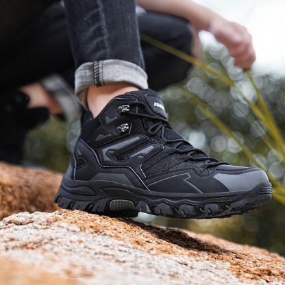 Chaussures De Randonnée Respirante Maille Mode Montagne Pour Homme Et Femmes - Warm