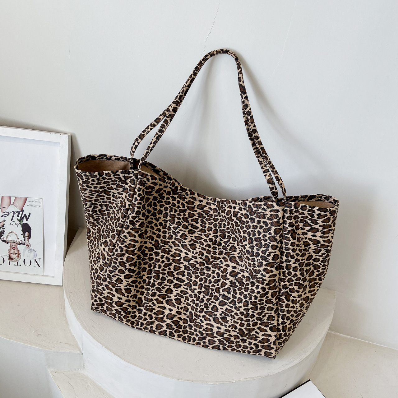 Sac Cabas Léopard