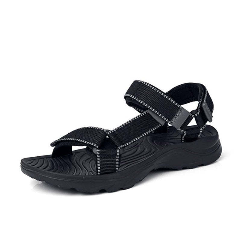 Sandale orthopédique pour hommes, soutien de la voûte plantaire, légère, antidérapante-Luckweek