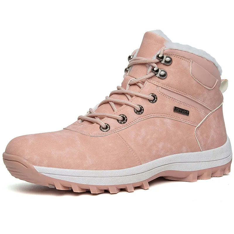 Bottes de Neige Imperméables et Chaudes pour l'Hiver