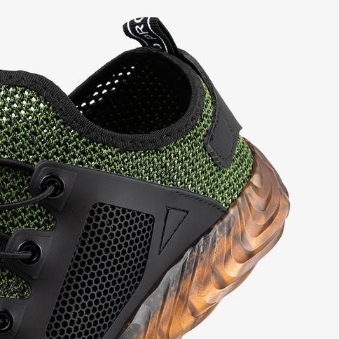 Chaussure De Sécurité Souple Et Confort Verte-Luckweek