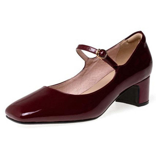 Chaussures à Talons Style Mary Jane-Luckweek