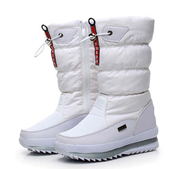 Bottes épaisses de neige imperméables et antidérapantes-Luckweek