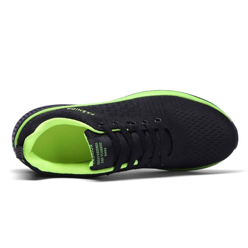 Baskets décontractées à lacets confortables et ultralégères