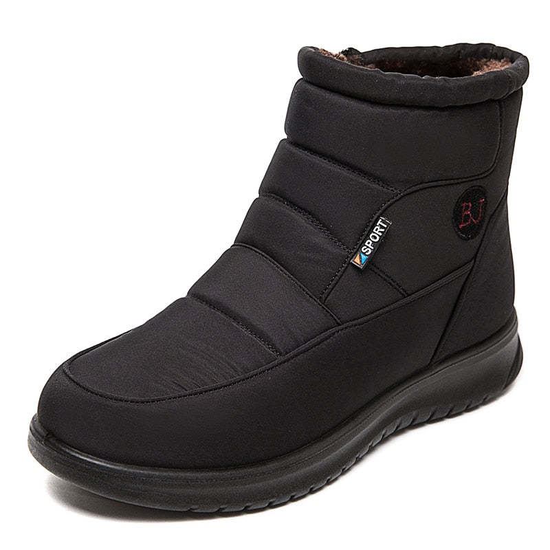 Nouvelles bottes d'hiver chaudes et imperméables-Luckweek