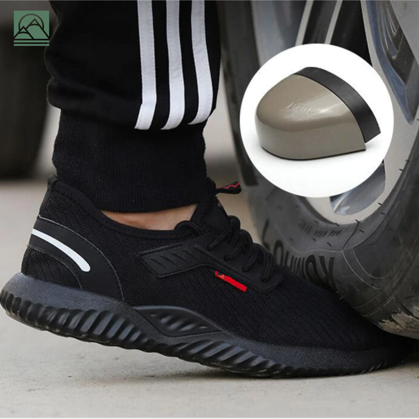 Chaussures de sécurité Homme Femme - Baskets Indestructibles - Ultra Solide à Coque-Luckweek