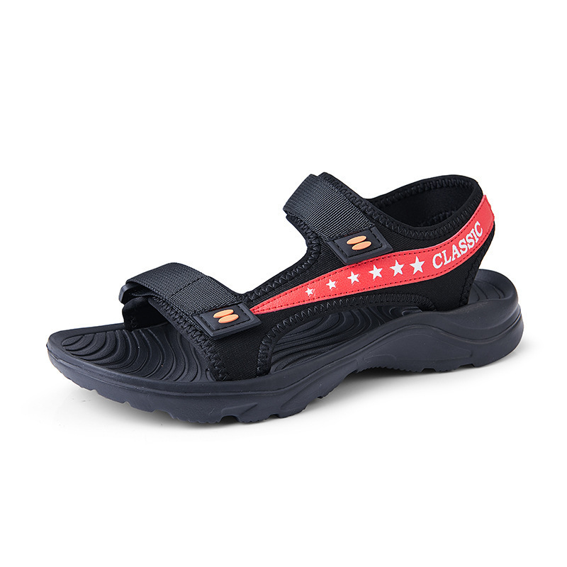 Sandale orthopédique pour hommes, soutien de la voûte plantaire, légère, antidérapante-Luckweek