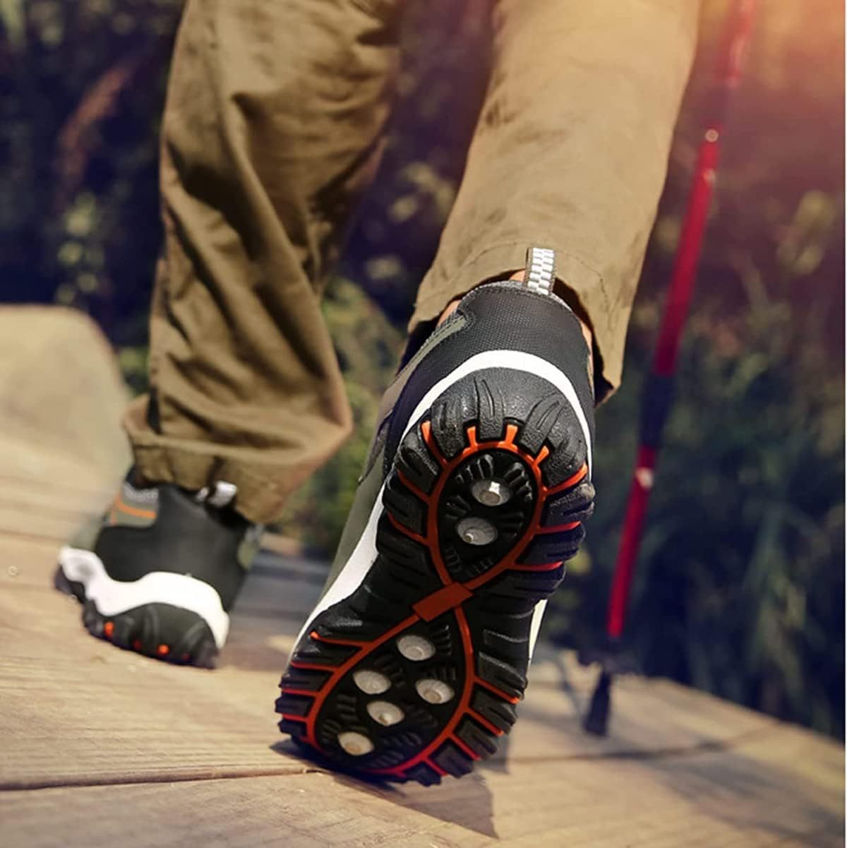 Chaussures de randonnée de luxe avec une touche sportive
