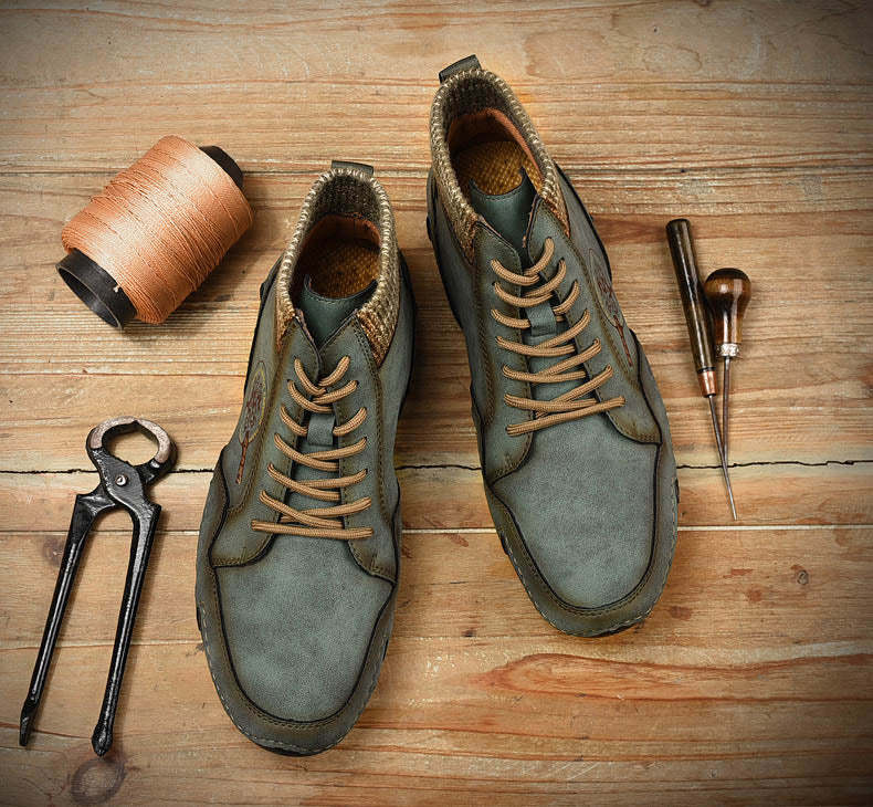 Bottes plates décontractées confortes et antidérapantes