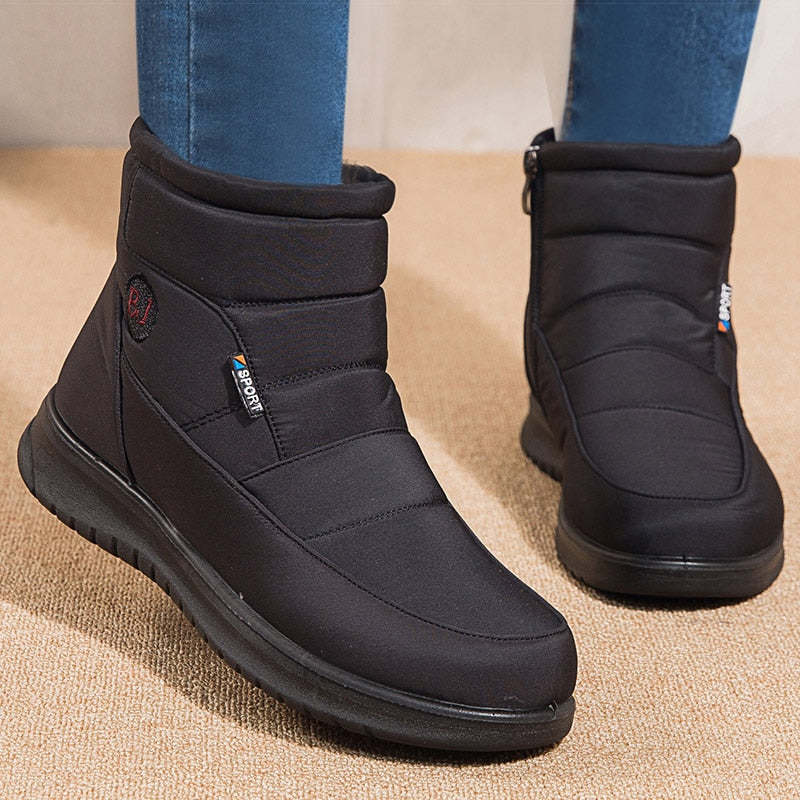 Nouvelles bottes d'hiver chaudes et imperméables-Luckweek