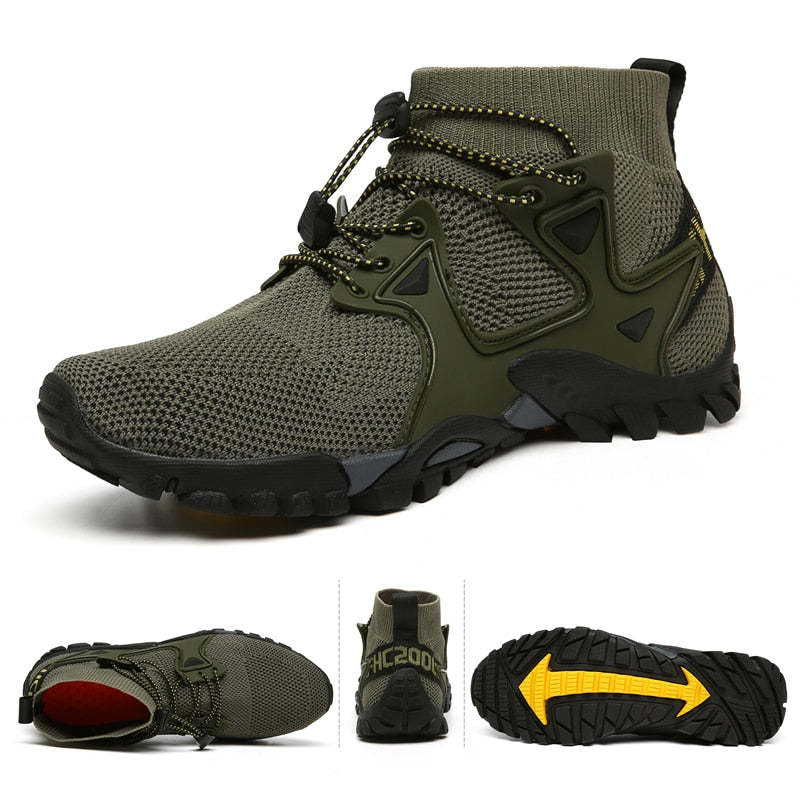 Nouvelles Chaussures Légères Non Glissantes en Maille Respirante-Luckweek