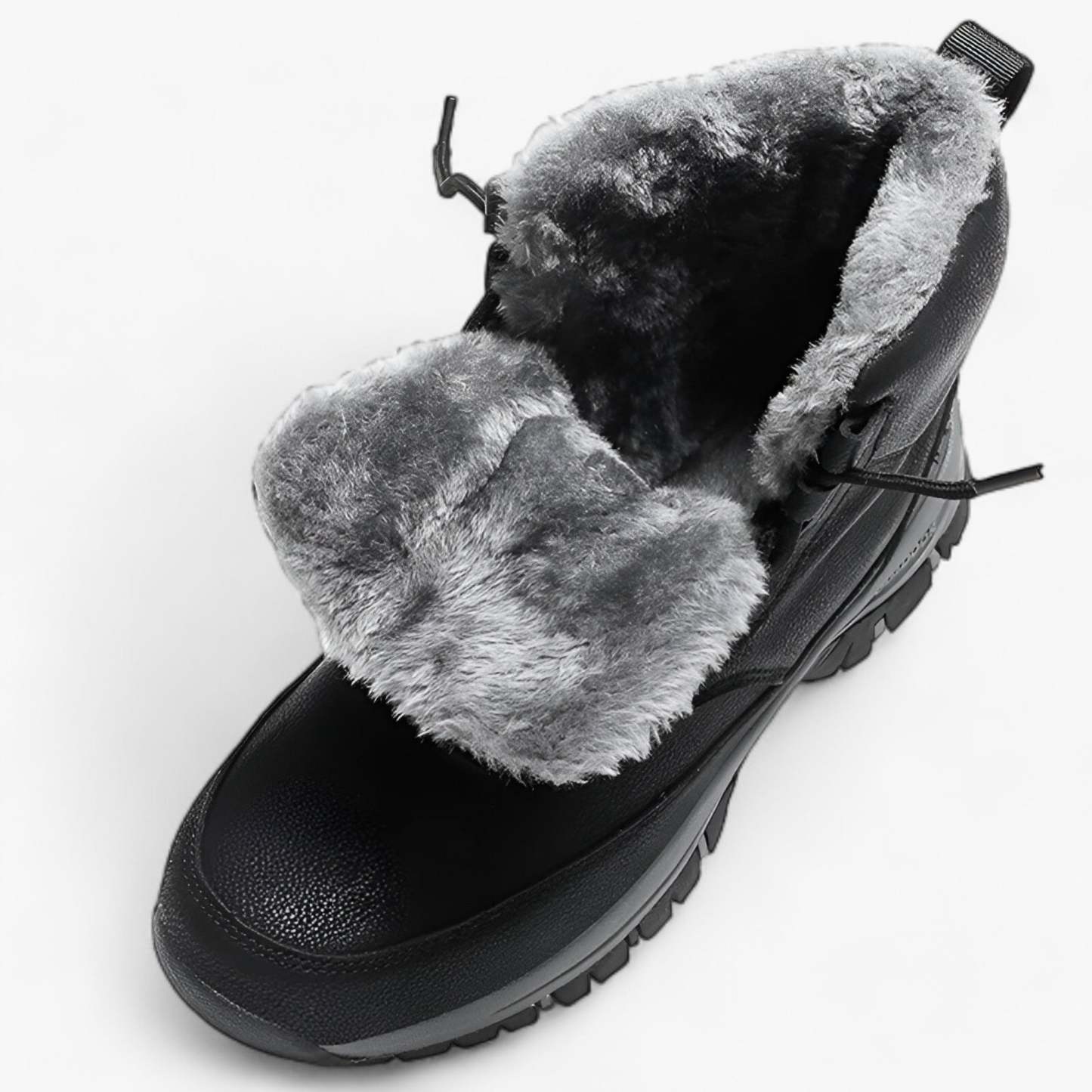 Bottes en Cuir Imperméables pour Neige - Ultra Chaleureuses et Pratiques pour Hommes