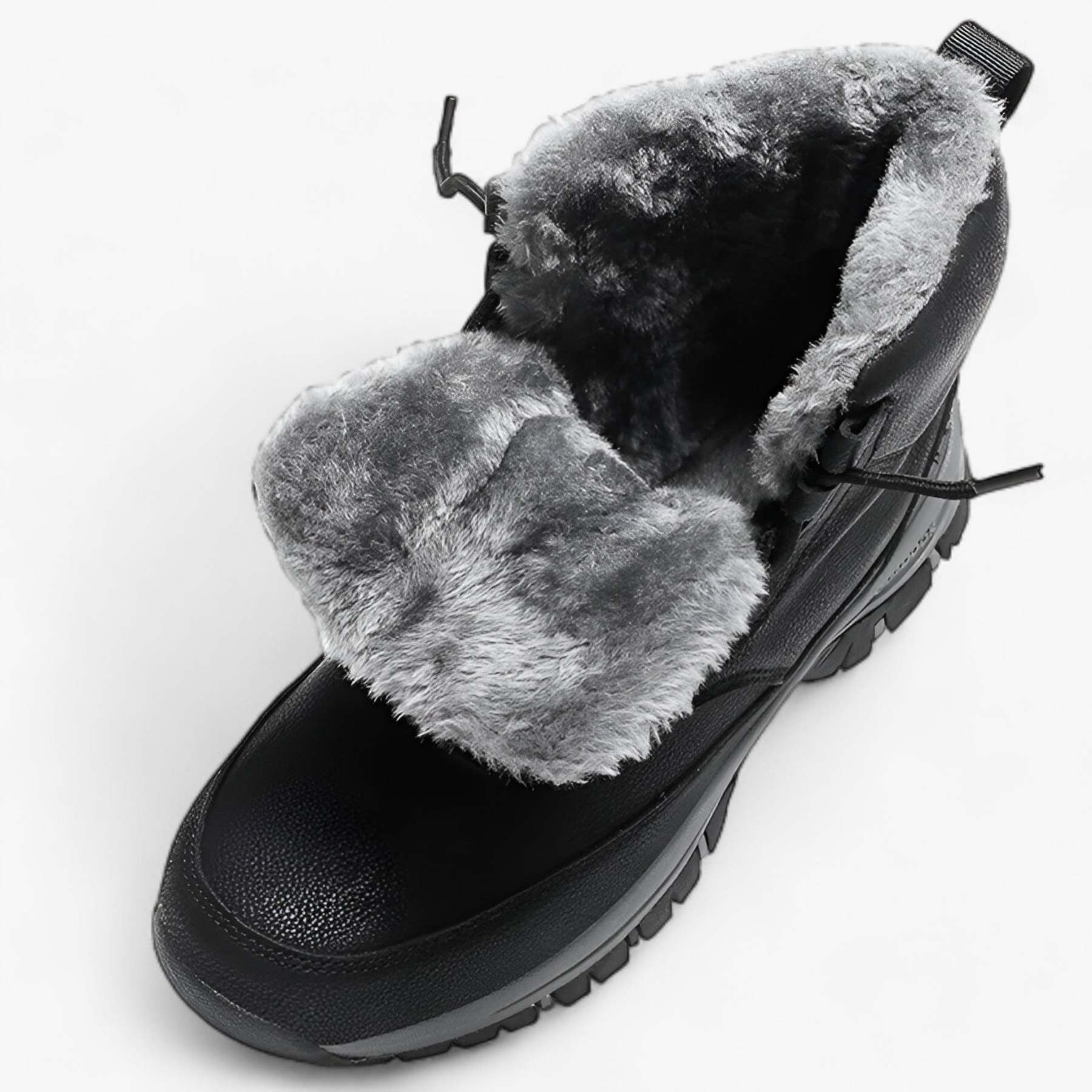 Bottes en Cuir Imperméables pour Neige - Ultra Chaleureuses et Pratiques pour Hommes
