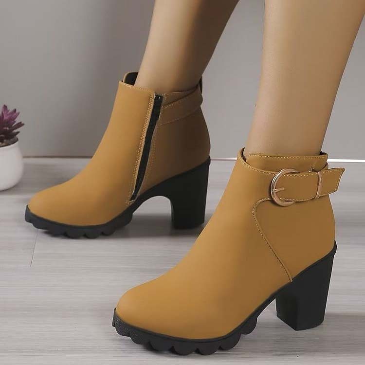 Femme Bottes Bottes de Combat Grandes Tailles Bottes quotidien Bottines Bottines Mode Décontractées Minimalisme Faux Cuir-Luckweek