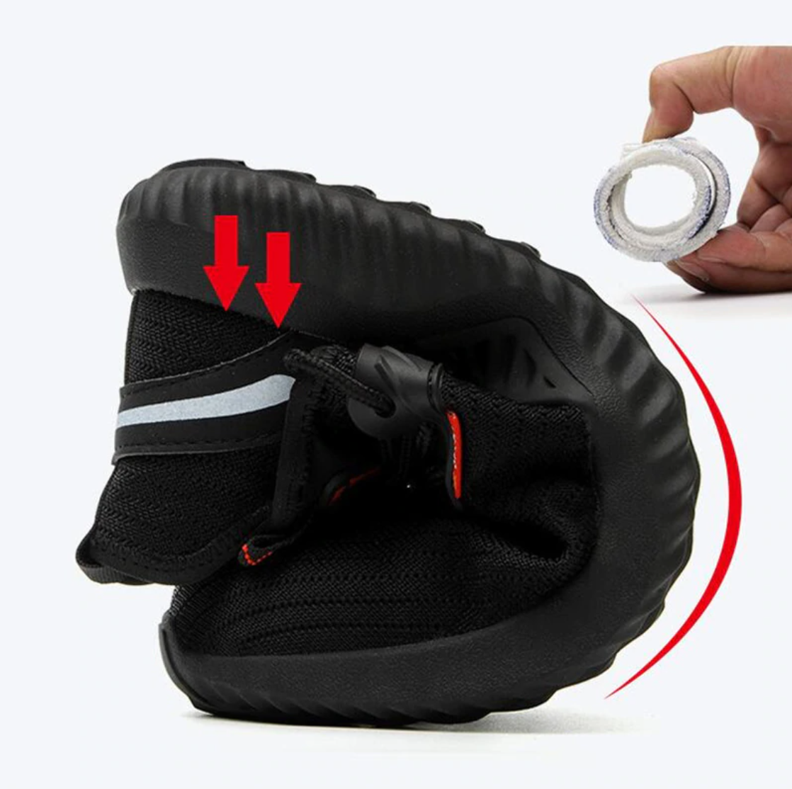 Chaussures de sécurité Homme Femme - Baskets Indestructibles - Ultra Solide à Coque-Luckweek
