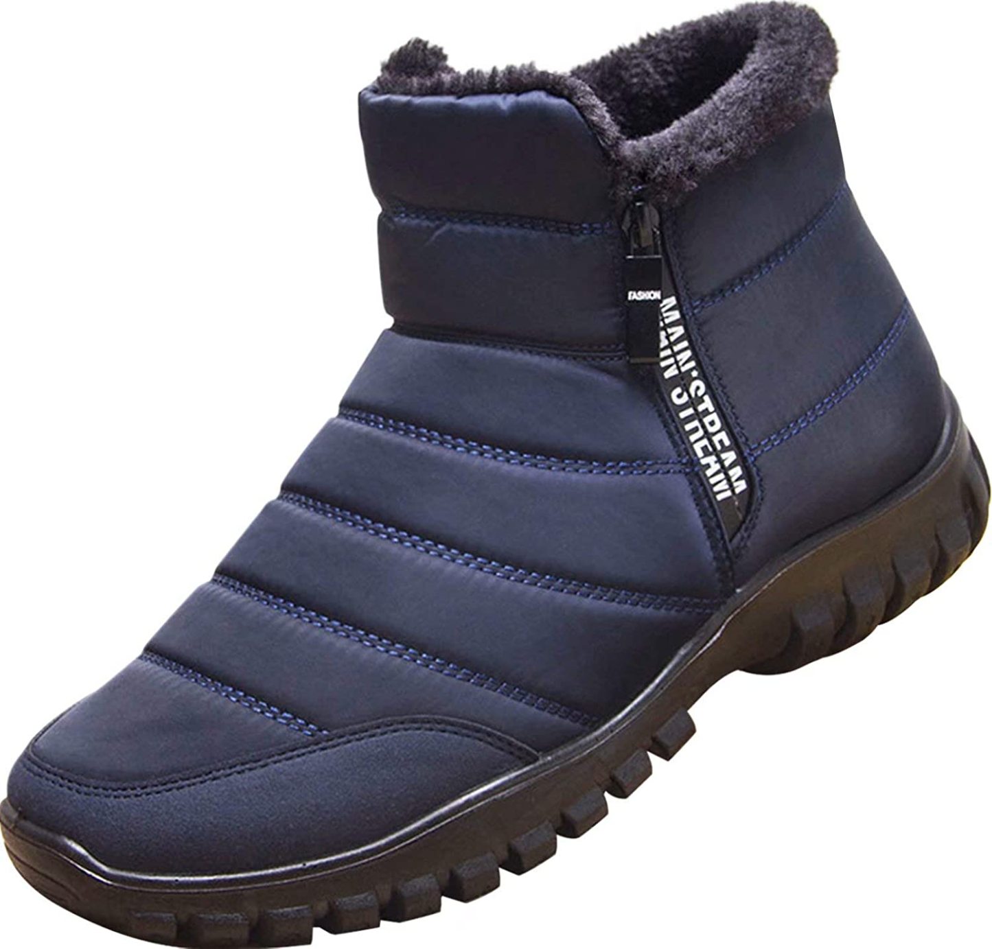 Bottes d'hiver imperméables chaudes et décontractées-Luckweek