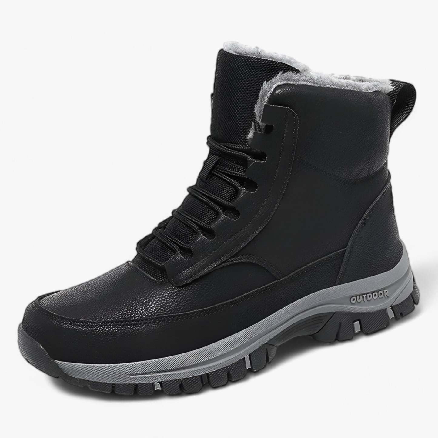 Bottes en Cuir Imperméables pour Neige - Ultra Chaleureuses et Pratiqu