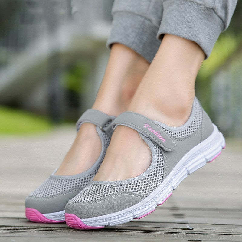 Chaussures à Scratch Relaxant le Pied et le Talon Mary Janes Été-Luckweek