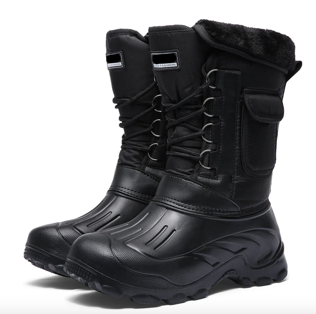 Après-ski Homme - Bottes Neige - Boots Montagne randonnée-Luckweek