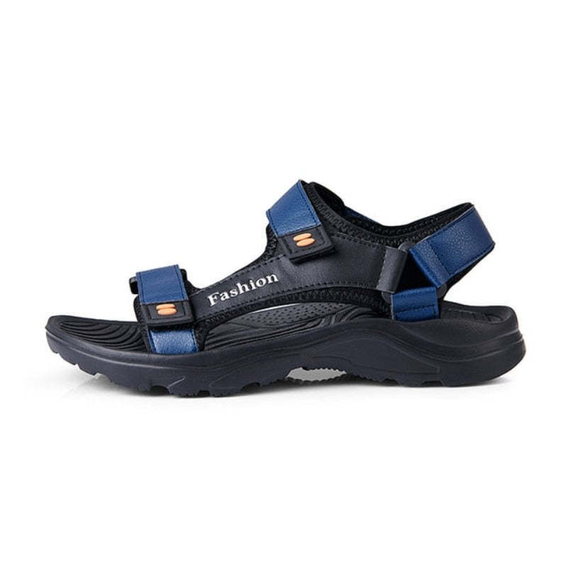 Sandale orthopédique pour hommes, soutien de la voûte plantaire, légère, antidérapante-Luckweek