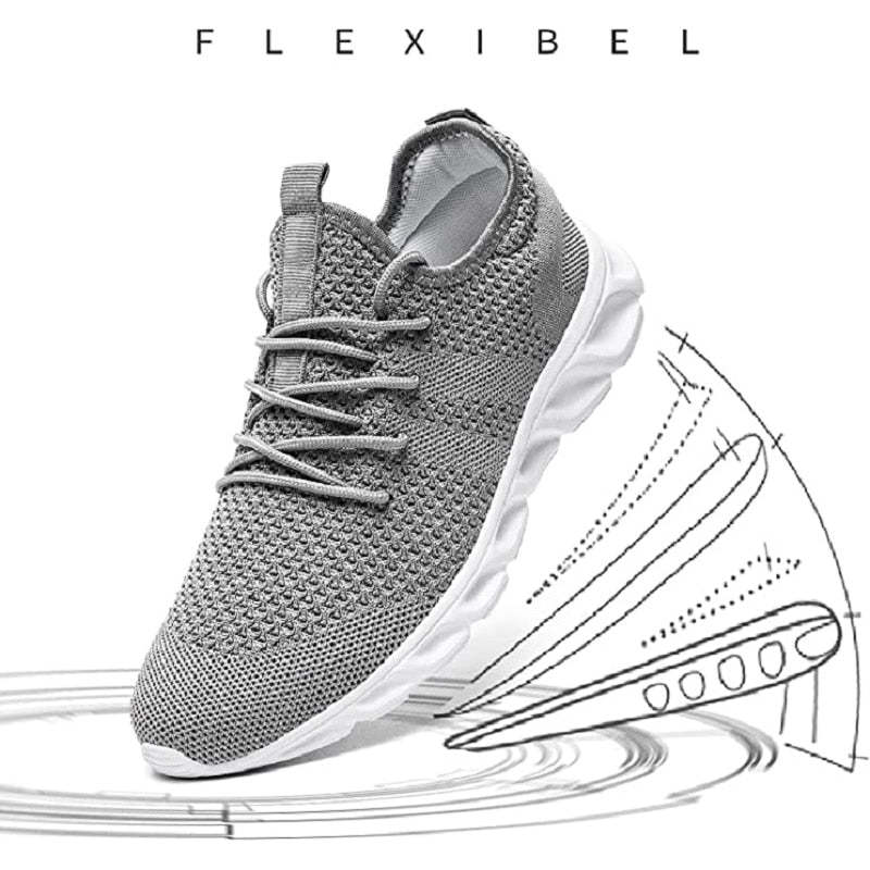 Baskets Running Légères en Maille Respirante-Luckweek