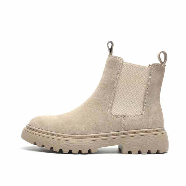 Bottes fashion en daim-Luckweek