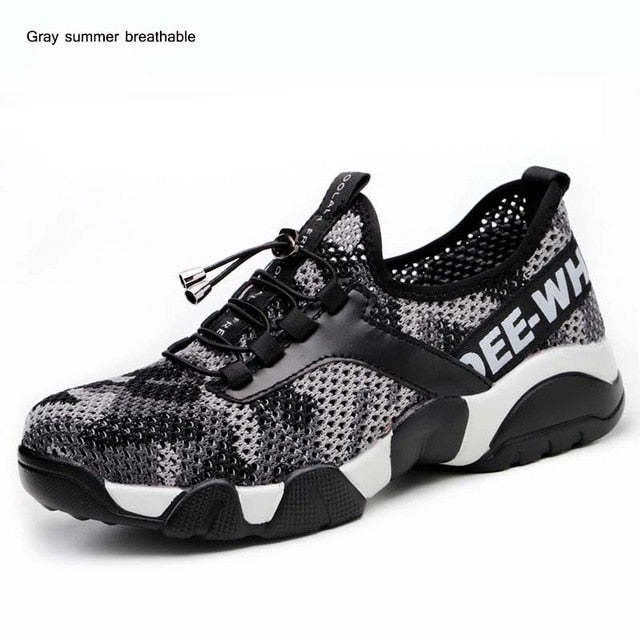 Nouvelles chaussures de sécurité légères et respirantes-Luckweek