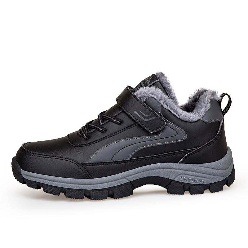 Bottines de neige imperméables en fourrure chaude-Luckweek