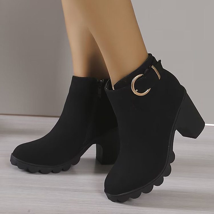 Femme Bottes Bottes de Combat Grandes Tailles Bottes quotidien Bottines Bottines Mode Décontractées Minimalisme Faux Cuir-Luckweek