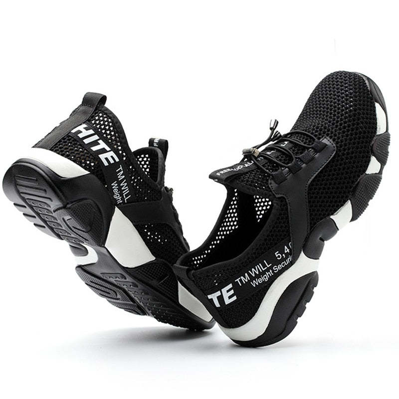 Nouvelles chaussures de sécurité légères et respirantes-Luckweek