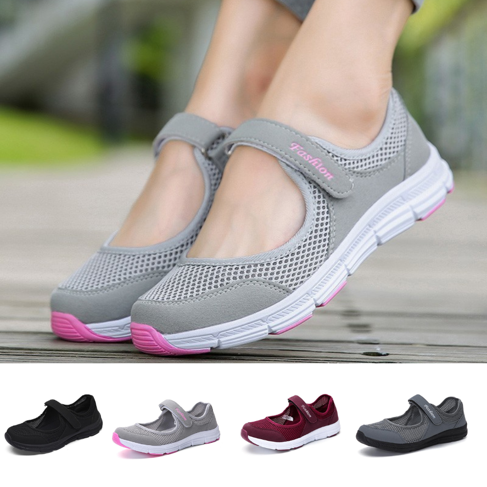 Chaussures à Scratch Relaxant le Pied et le Talon Mary Janes Été-Luckweek
