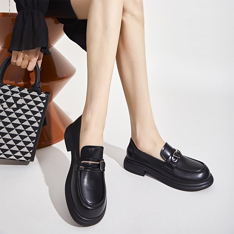 Mocassins chaussures pour femme-Luckweek