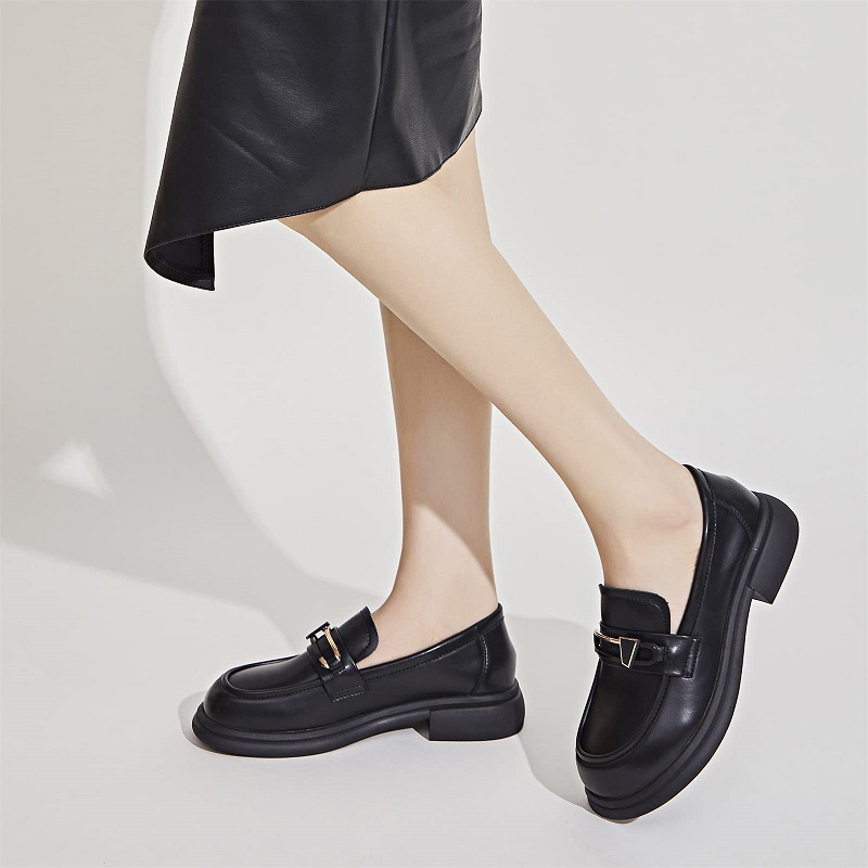 Mocassins chaussures pour femme-Luckweek