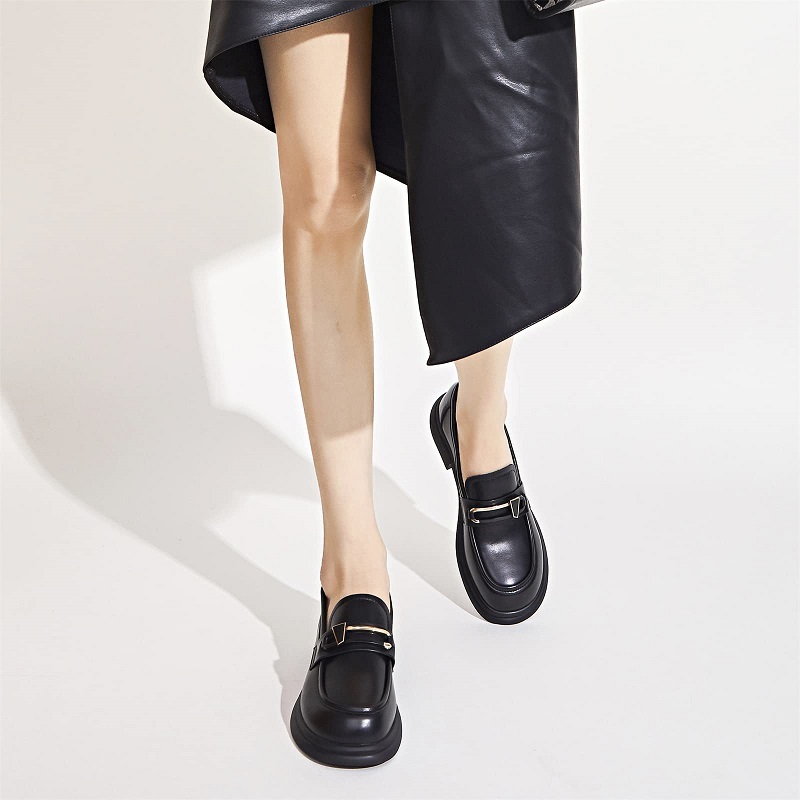 Mocassins chaussures pour femme-Luckweek