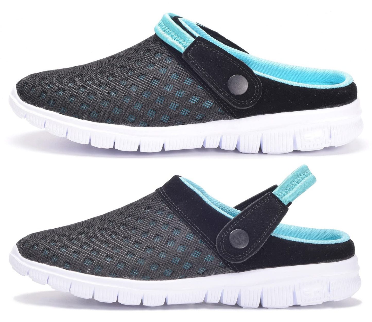 Mules Respirant Chaussures de Jardin Perforés-Sabot de Plage Sport Pantoufles Piscine Sandales-Luckweek