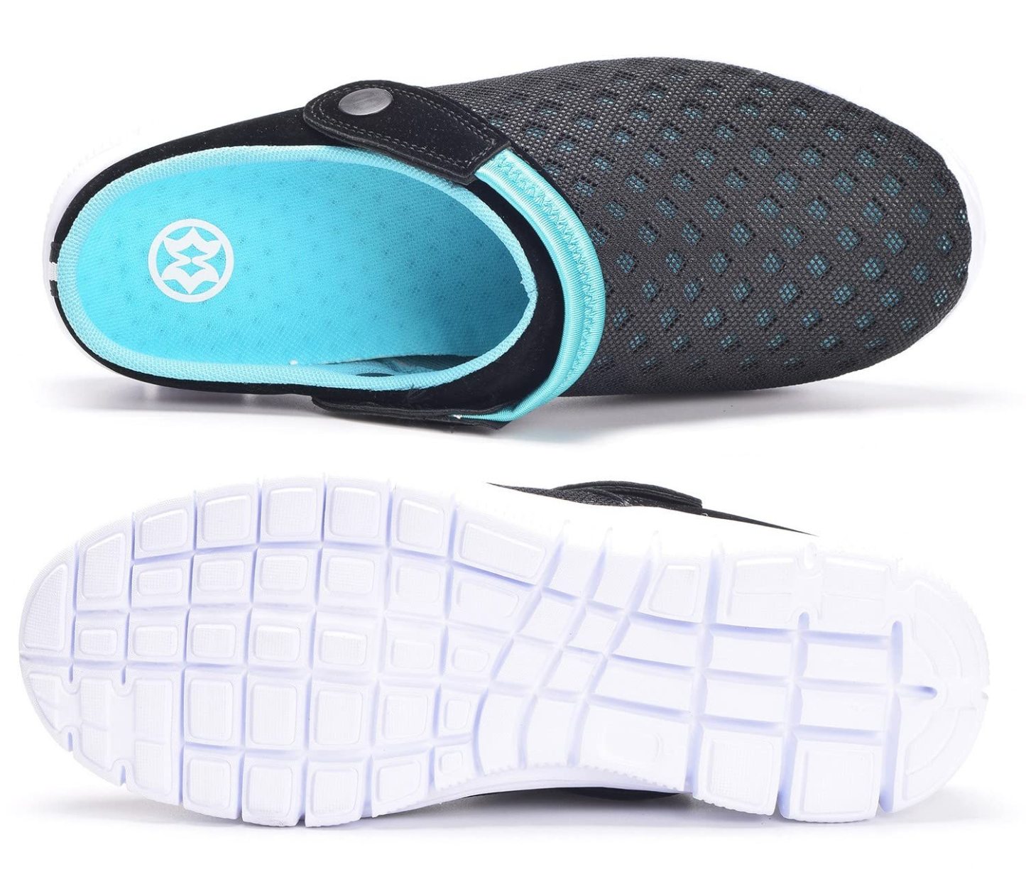 Mules Respirant Chaussures de Jardin Perforés-Sabot de Plage Sport Pantoufles Piscine Sandales-Luckweek