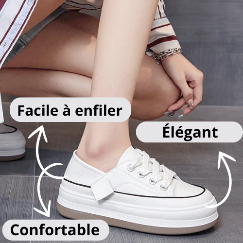Mocassins femme en Cuir Confortables