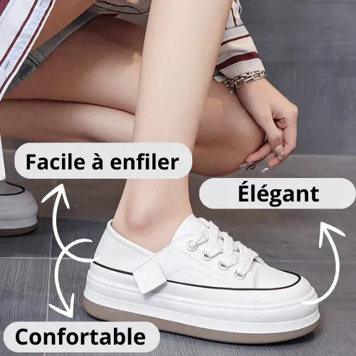 Mocassins femme en Cuir Confortables