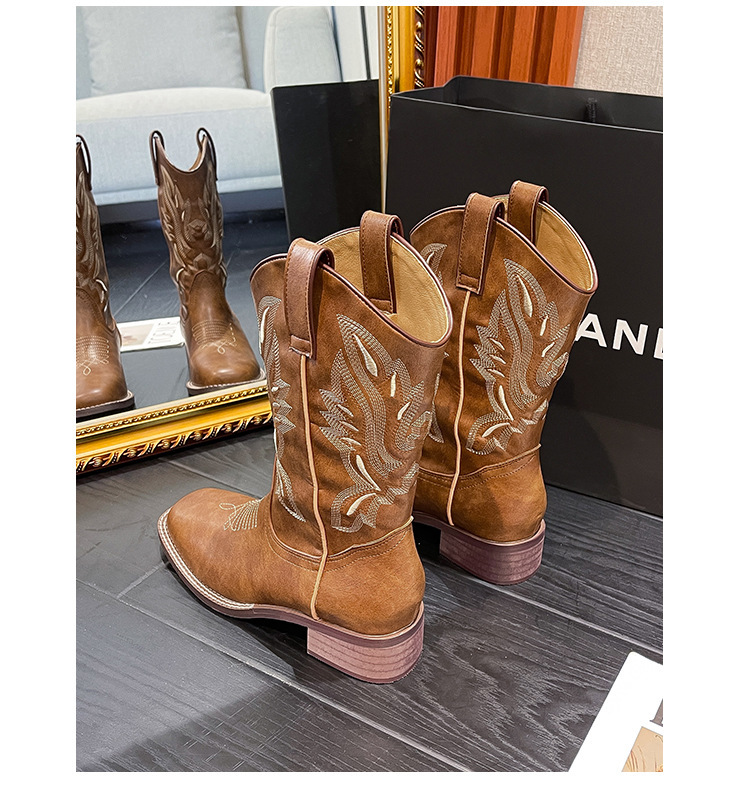 Bottines de Cowboy Western Bottes