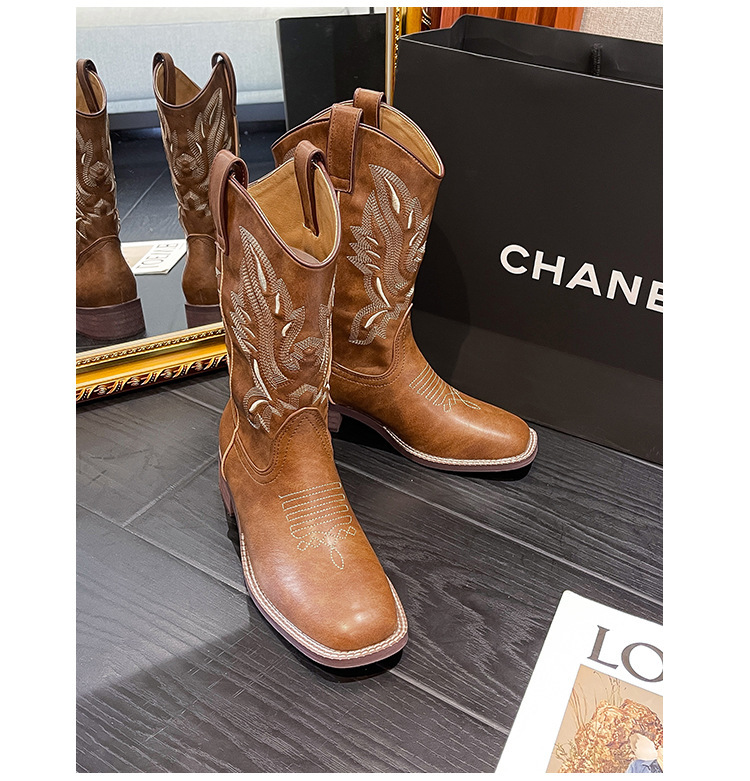Bottines de Cowboy Western Bottes