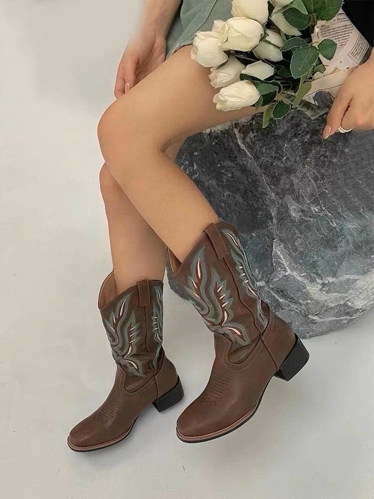 Bottines de Cowboy Western Bottes