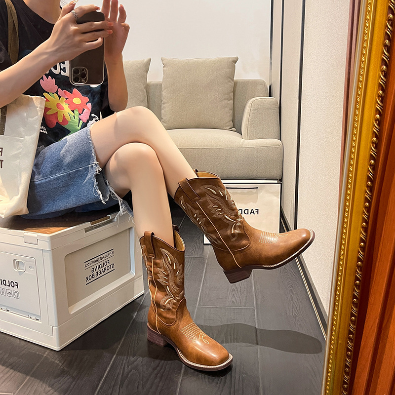 Bottines de Cowboy Western Bottes