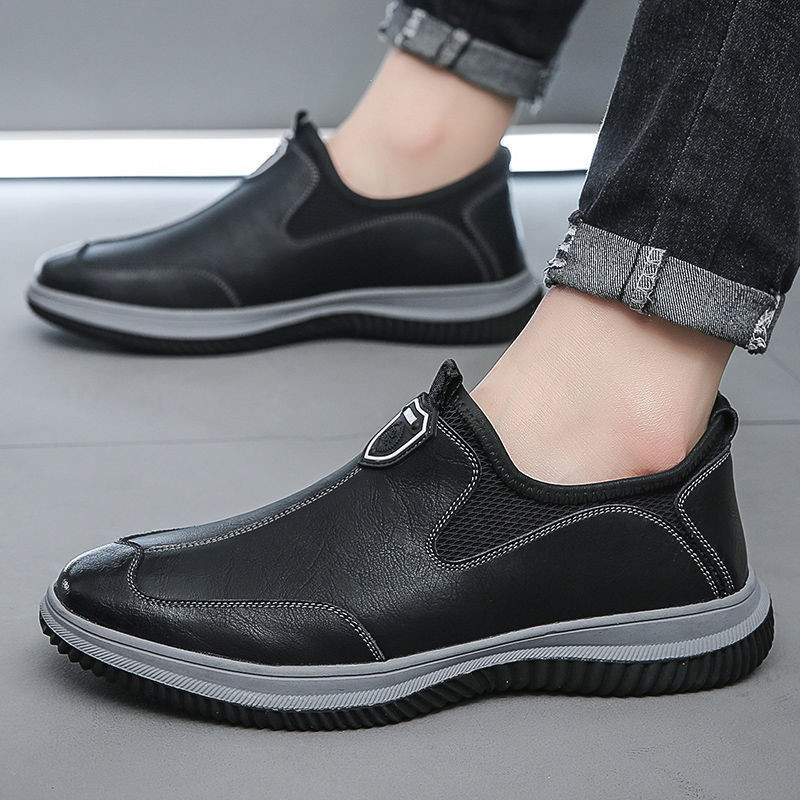 Mocassins chaussure à plateforme pour homme