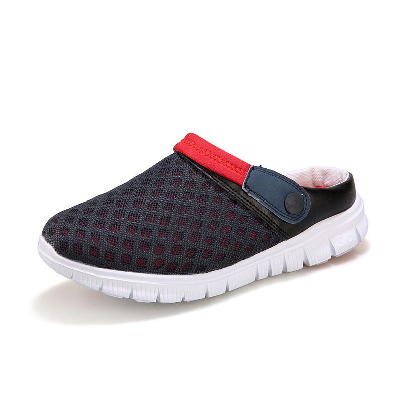 Mules Respirant Chaussures de Jardin Perforés-Sabot de Plage Sport Pantoufles Piscine Sandales-Luckweek