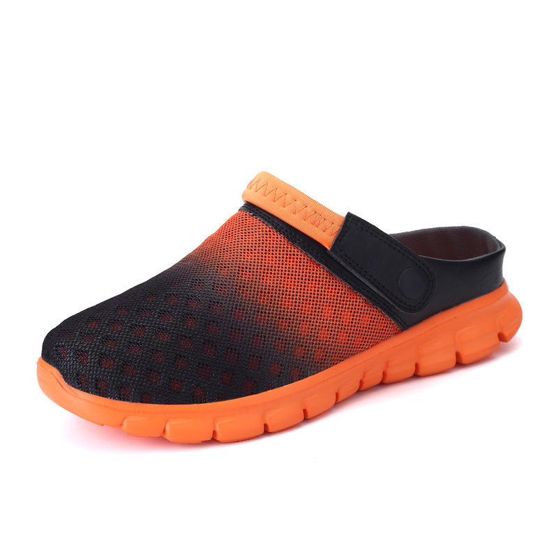 Mules Respirant Chaussures de Jardin Perforés-Sabot de Plage Sport Pantoufles Piscine Sandales-Luckweek