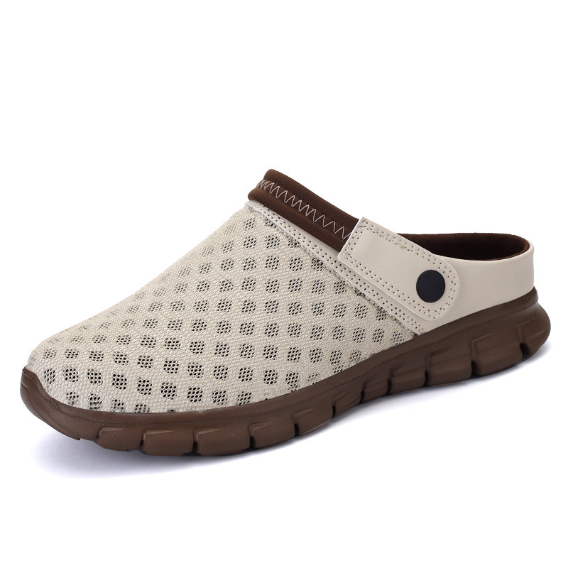 Mules Respirant Chaussures de Jardin Perforés-Sabot de Plage Sport Pantoufles Piscine Sandales-Luckweek