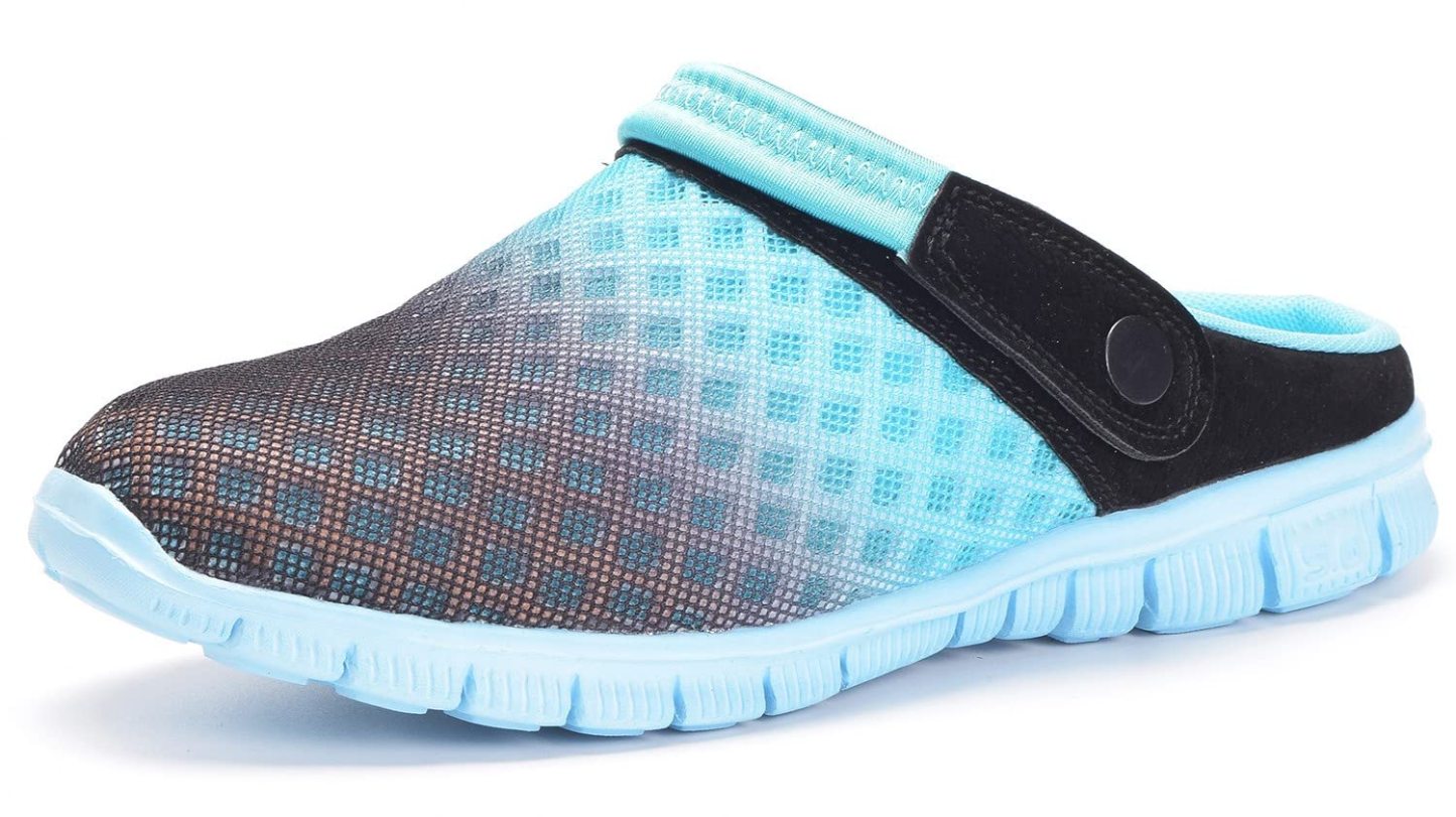 Mules Respirant Chaussures de Jardin Perforés-Sabot de Plage Sport Pantoufles Piscine Sandales-Luckweek